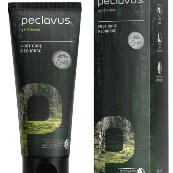 Συσκευασία peclavus gentleman Recharge με πιστοποίηση NATRUE.