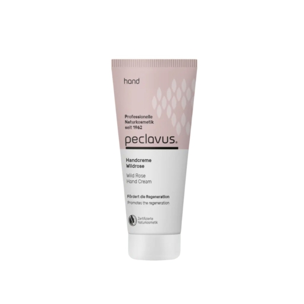 Κρέμα χεριών peclavus Wildrose 30ml σε σωληνάριο.