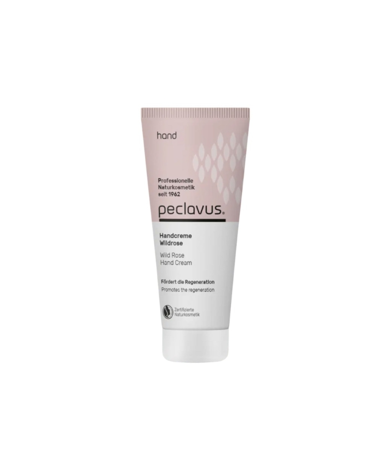 Κρέμα χεριών peclavus Wildrose 30ml σε σωληνάριο.
