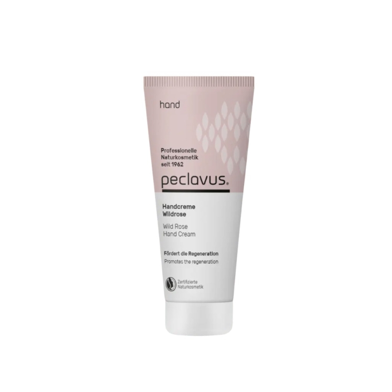 Κρέμα χεριών peclavus Wildrose 30ml σε σωληνάριο.