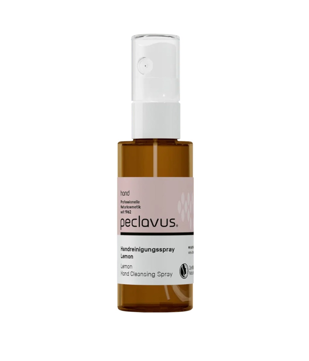 peclavus-hand-sprei-katharismou-lemon-50ml-5631911 Σπρέι καθαρισμού χεριών peclavus Lemon 50ml σε γυάλινο φιαλίδιο.