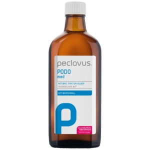 Επαγγελματική φιάλη peclavus PODOmed AntiBAC Βάμμα με Άργυρο 200ml.