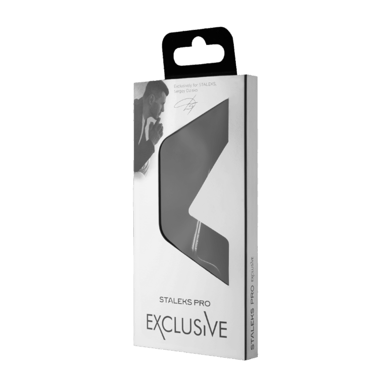 STALEKS PRO EXCLUSIVE SX-20/2m Magnolia ψαλιδάκι επωνυχίων σε συσκευασία