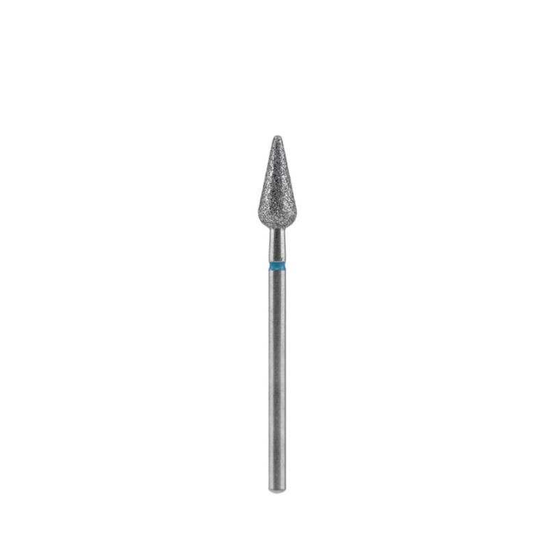 Φρέζα διαμαντιού STALEKS PRO FA100B050/12 σχήμα Pointed Pear με μπλε δακτύλιο 5mm