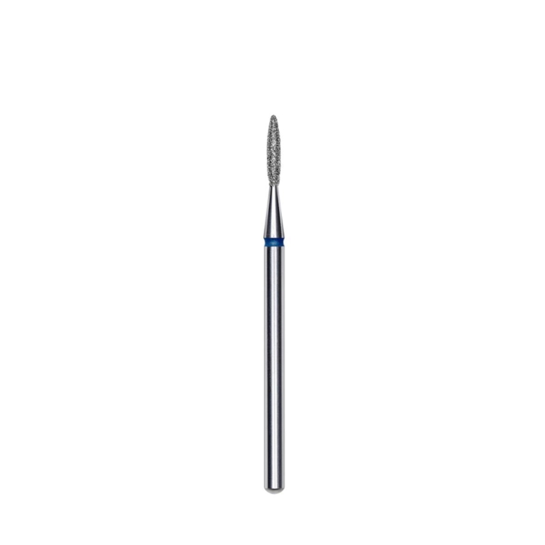 Φρέζα διαμαντιού STALEKS PRO FA11B016/8 σχήμα Pointed Flame με μπλε δακτύλιο 1.6mm