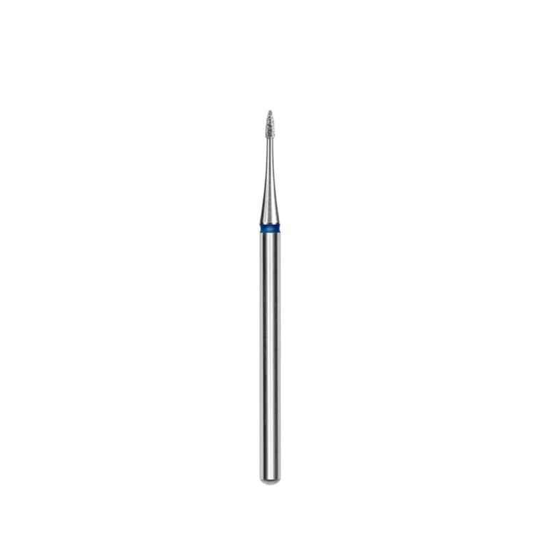 Φρέζα διαμαντιού STALEKS PRO FA12B010/3 σχήμα Mini Flame με μπλε δακτύλιο 1mm