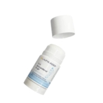 Ανοιχτή συσκευασία Laufwunder Schrundena το go 75ml που δείχνει την περιστρεφόμενη βάση του stick.