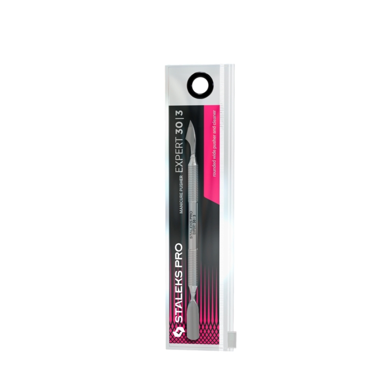 Η επίσημη συσκευασία του Staleks Pro Expert 30 Type 3 Manicure Pusher.