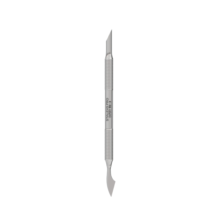 Επαγγελματικό pusher μανικιούρ Staleks Pro Expert 90 Type 3 από ανοξείδωτο ατσάλι.