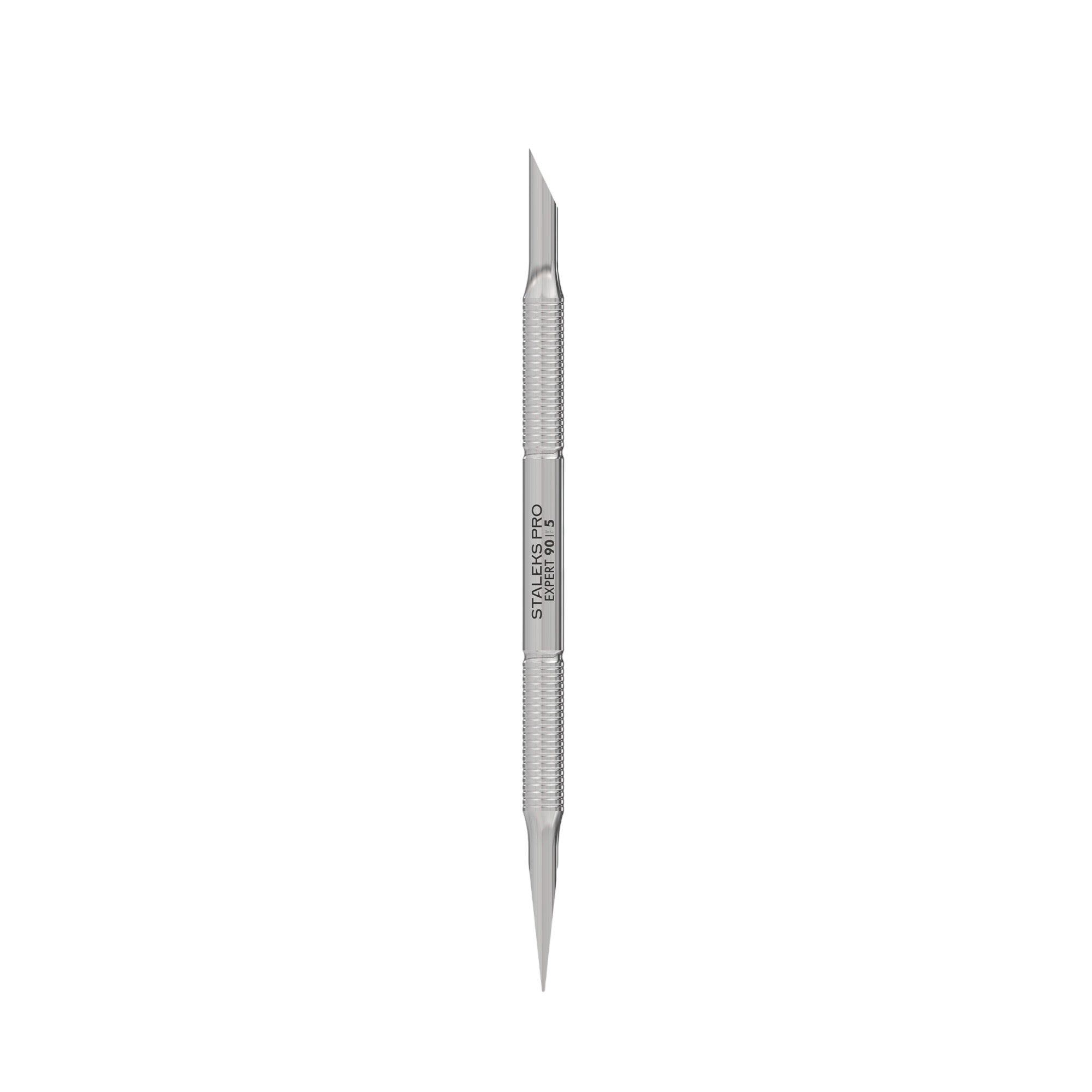 staleks-pro-expert-90-5-manicure-pusher-PE-90-5 Επαγγελματικό pusher μανικιούρ Staleks Pro Expert 90 Type 5 από ανοξείδωτο ατσάλι.