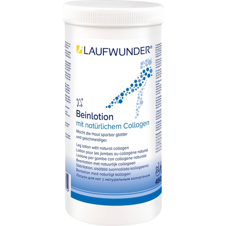 Laufwunder Beinlotion ενυδατική λοσιόν ποδιών 450ml σε ανταλλακτική συσκευασία αναπλήρωσης.
