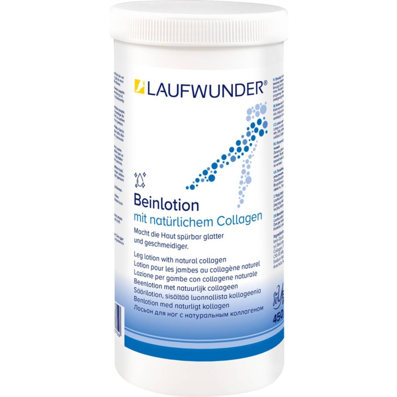 Laufwunder Beinlotion ενυδατική λοσιόν ποδιών 450ml σε ανταλλακτική συσκευασία αναπλήρωσης.