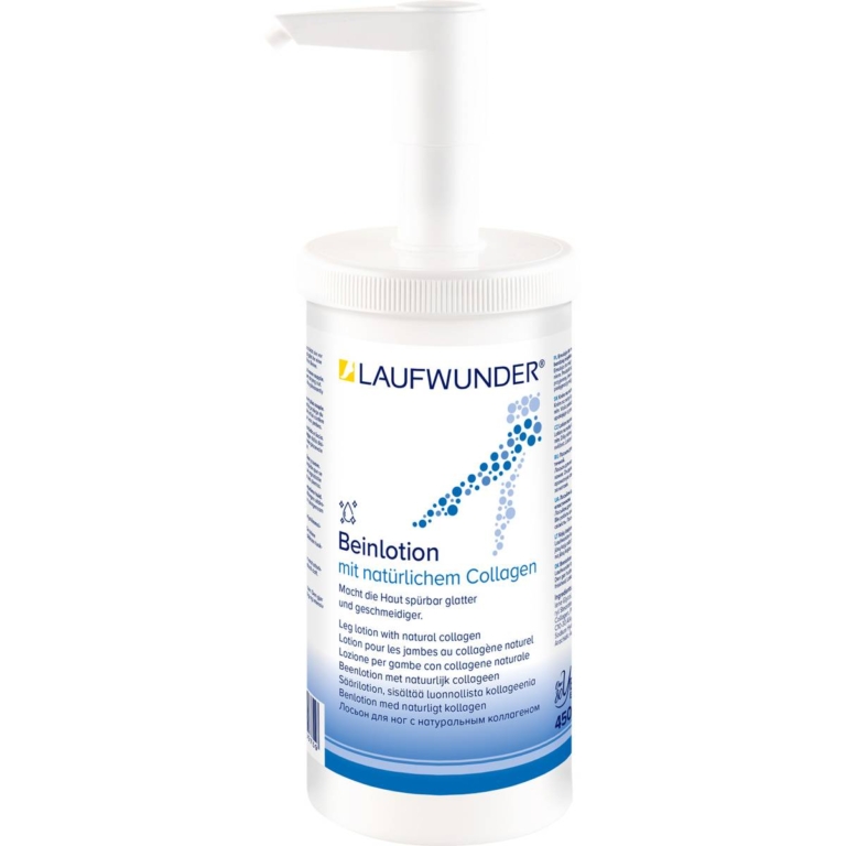 Laufwunder Beinlotion ενυδατική λοσιόν ποδιών 450ml σε δοχείο καμπίνας με αντλία