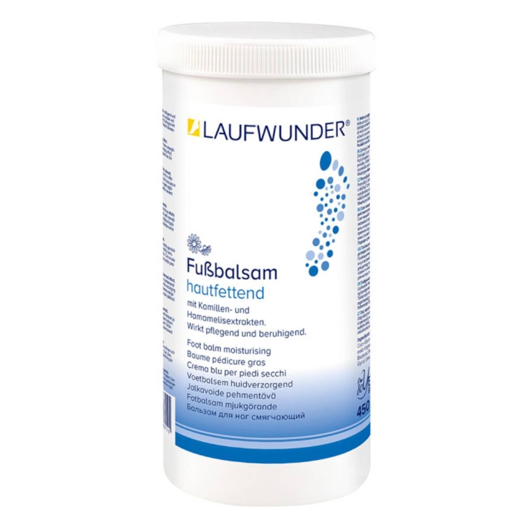 Laufwunder Fußbalsam Hautfettend ενυδατικό βάλσαμο ποδιών 450ml σε ανταλλακτική συσκευασία αναπλήρωσης