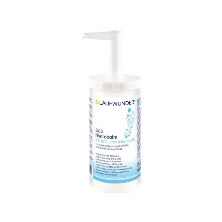 Laufwunder Hydrobalm υδροβάλσαμο ποδιών με 10% ουρία 450ml σε δοχείο καμπίνας με αντλία