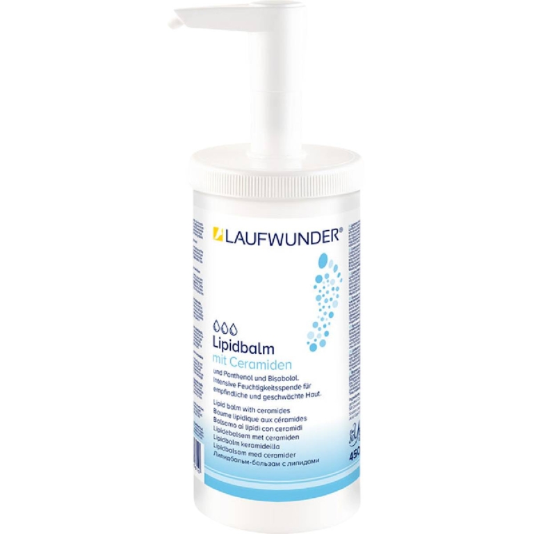 Laufwunder Lipidbalm κρέμα ποδιών με κεραμίδια 450ml σε δοχείο καμπίνας με αντλία
