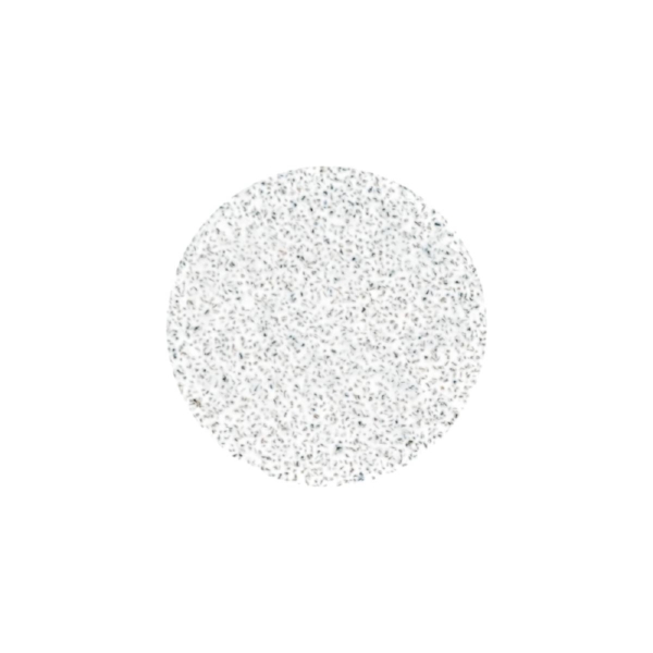 Λευκό αυτοκόλλητο pad STALEKS PRO PODODISC M 20mm 80 Grit με λειαντική επιφάνεια