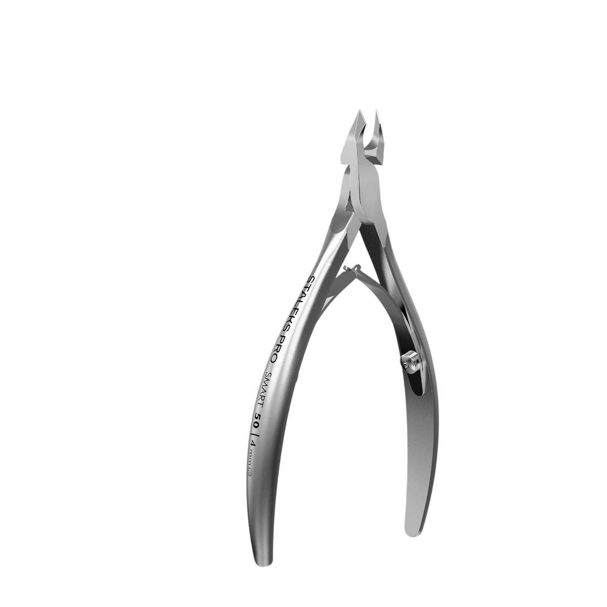 staleks-pro-smart-50-pensaki-epwnychiwn-4mm-angled-ns-50-4 Γωνιακή όψη του επαγγελματικού πενσακίου επωνυχίων STALEKS PRO SMART 50 4mm.