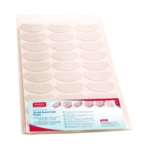 Συσκευασία Fresco Kidney Felts Pads με 120 αυτοκόλλητα ανατομικά επιθέματα ποδολογίας τσόχας μέγεθος M