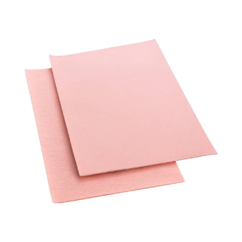 Fresco Moleskin Fleecy Web ροζ αυτοκόλλητα επιθέματα προστασίας ποδιού 2mm 40 x 22,5cm
