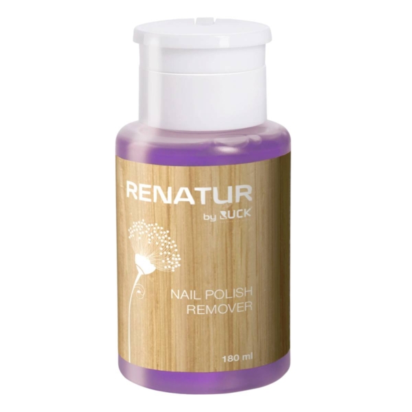 RENATUR by RUCK Nail Polish Remover vegan ξεβαφτικό νυχιών 180ml χωρίς ακετόνη με αντλία