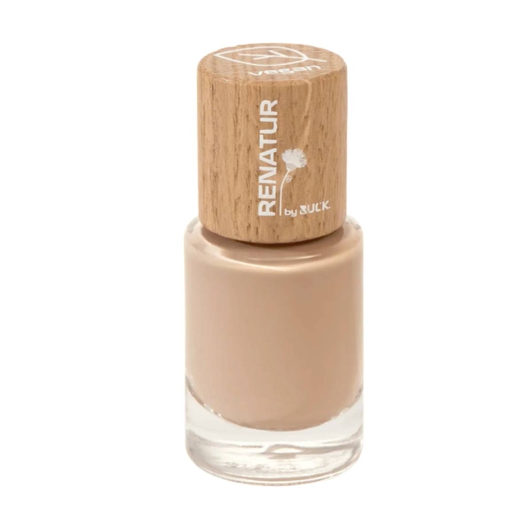 RENATUR by RUCK βερνίκι νυχιών Magnolia 10 ml σε nude μπεζ απόχρωση με ξύλινο καπάκι