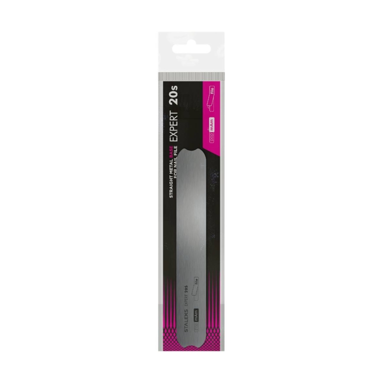 Συσκευασία STALEKS PRO EXPERT 20s μεταλλικής βάσης λίμας νυχιών MBE-20s