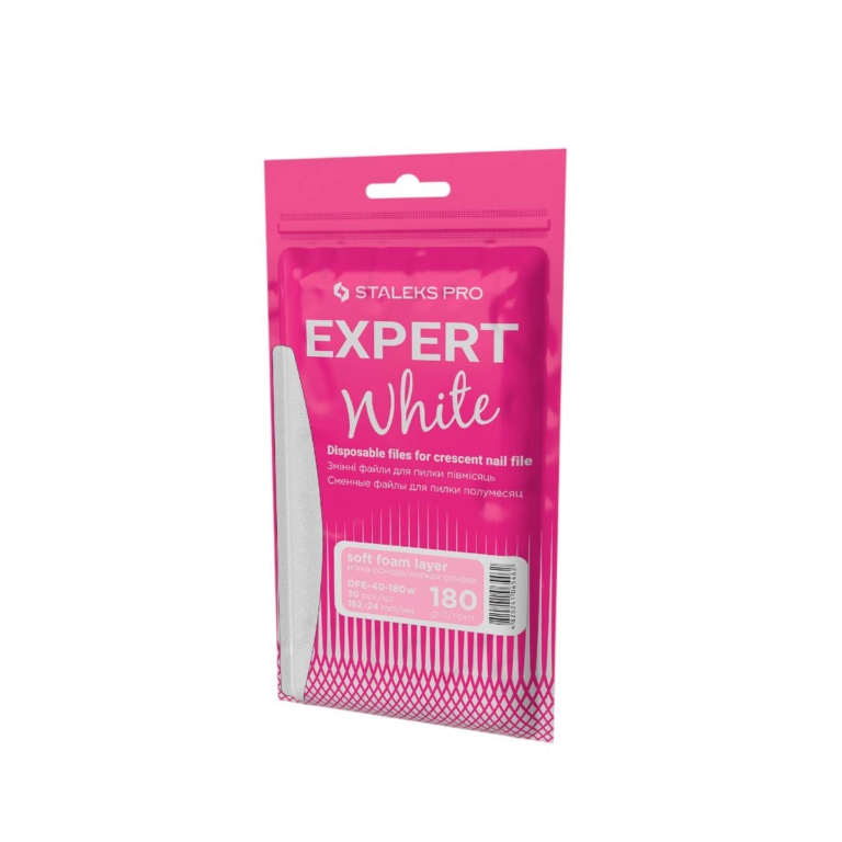 Συσκευασία STALEKS PRO EXPERT DFE-40 180 grit αυτοκόλλητες λίμες 30 τεμάχια
