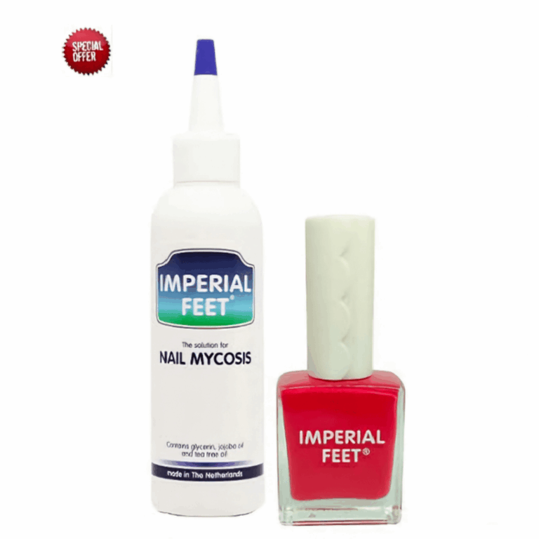 Imperial Feet Σετ Nail Mycosis 75ml με Fungal Nail Polish κοραλί 15ml