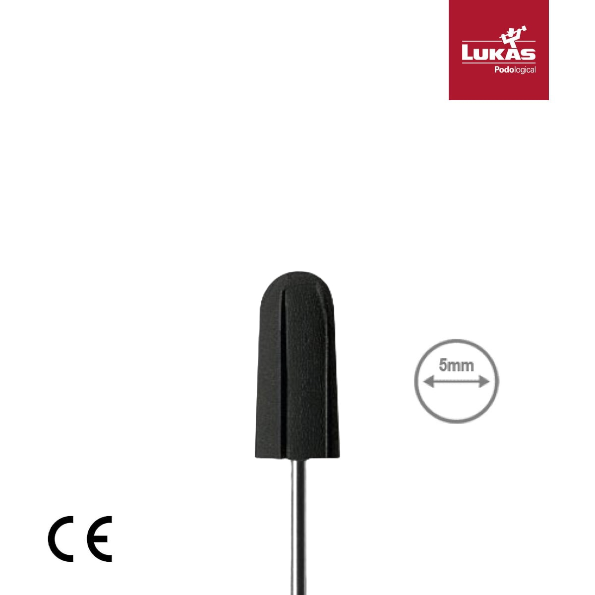 lukas-gt-podo-stelexos-kapelakia-podologias-5mm-koniko-a25100512 LUKAS GT PODO στέλεχος για καπελάκια ποδολογίας 5mm κωνικό με άξονα 2,35mm