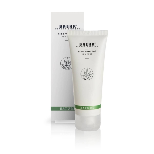 PEDIBAEHR Beauty Concept Aloe Vera Gel 99% 75ml με κουτί συσκευασίας