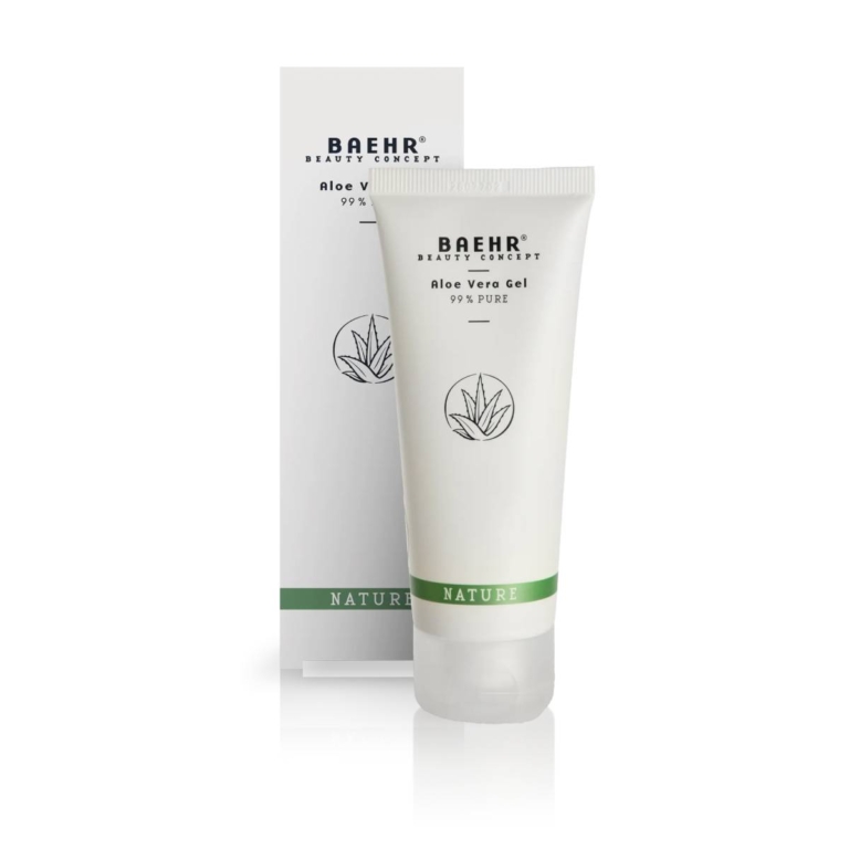 PEDIBAEHR Beauty Concept Aloe Vera Gel 99% 75ml με κουτί συσκευασίας