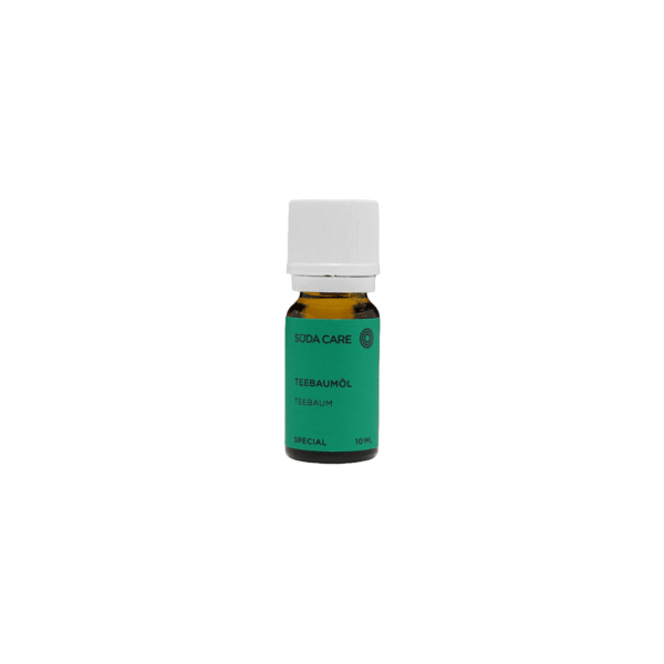 Φιαλίδιο Süda Care Tea Tree Oil 10ml με πράσινη ετικέτα