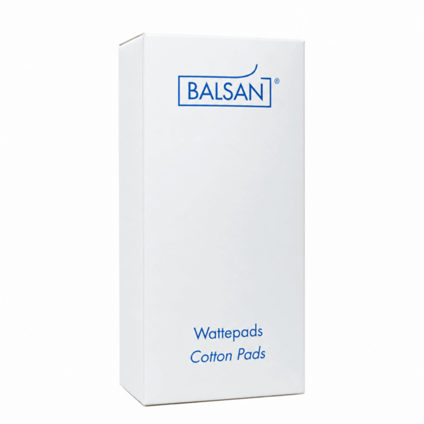 Κουτί BALSAN Cotton Pads με 40 βαμβακερά επιθέματα, μπροστινή όψη