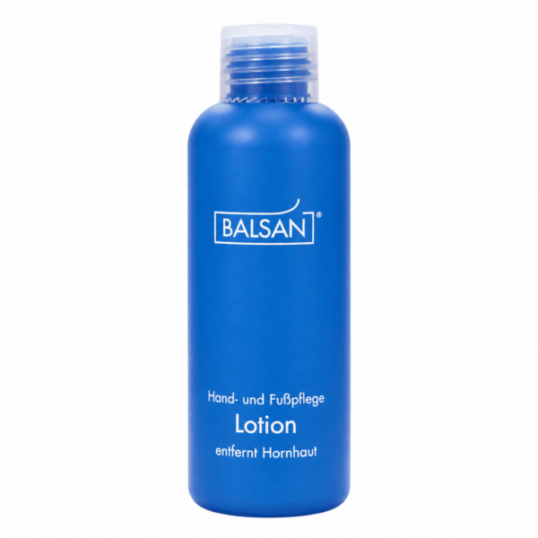 Μπλε φιάλη BALSAN Hand and Foot Care Lotion 150ml, μπροστινή όψη