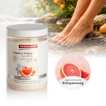 PEDIBAEHR Grapefruit Urea PLUS: βάζο, ποδόλουτρο και κόκκοι.
