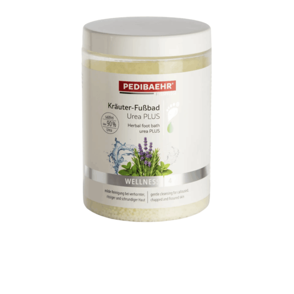Βάζο PEDIBAEHR Urea PLUS, βοτανικό ποδόλουτρο με ουρία 500g.